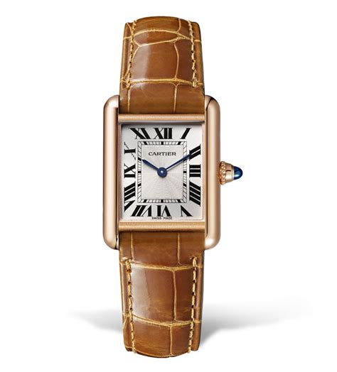 orologio donna cartier argent plaque oro 20 m|louis cartier tank watch.